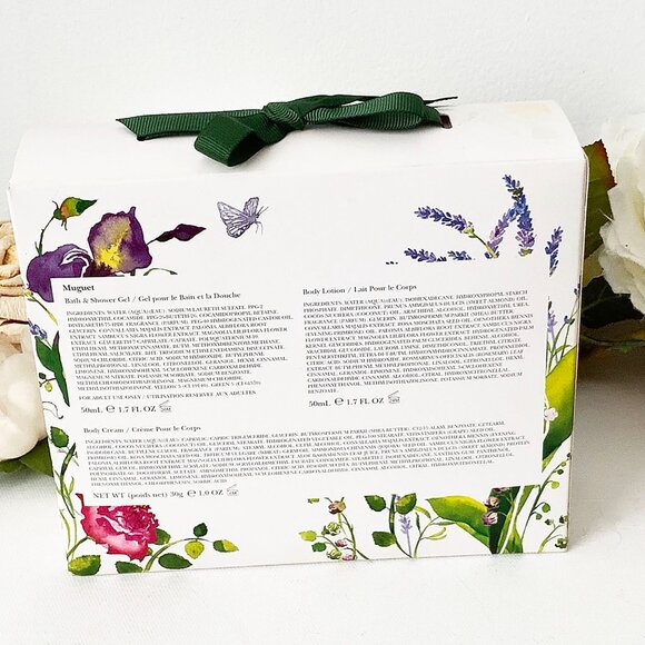 CRABTREE & EVELYN Lily 3 Pieces Gift Set, Shower Gel, Body Lotion and Body Cream - Picture 7 of 8